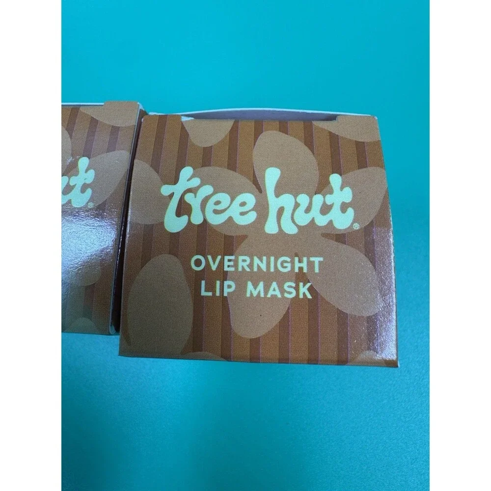 Tree Hut Vanilla Overnight Lip Mask - 0.6oz Each - 2 Pack NEW